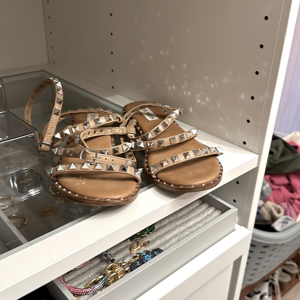 Steve Madden stud sandals
